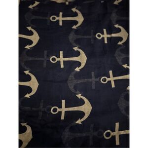 NAUTICAL ANCHOR (BLUE) / SCARF